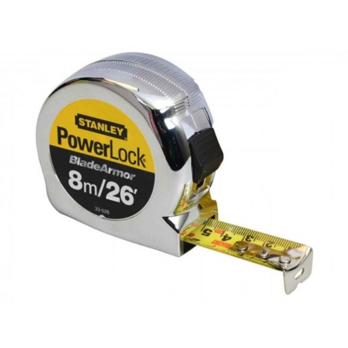 Stanley Powerlock Tape Measure 8Mt main product photo