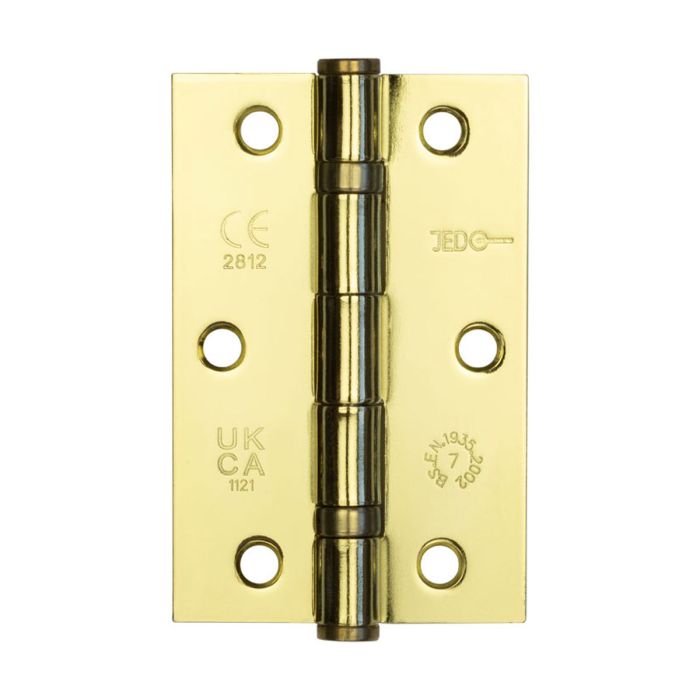 Steel Ball Bearing Hinges Electro Brass 89mm main product photo