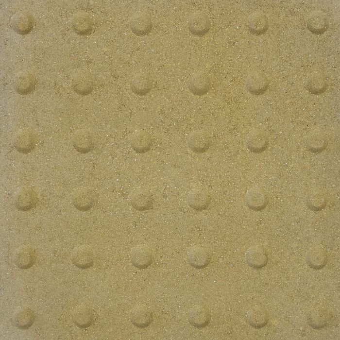 Tactile Paving Flags Blister Buff 400mm x 400mm x 50mm main product photo