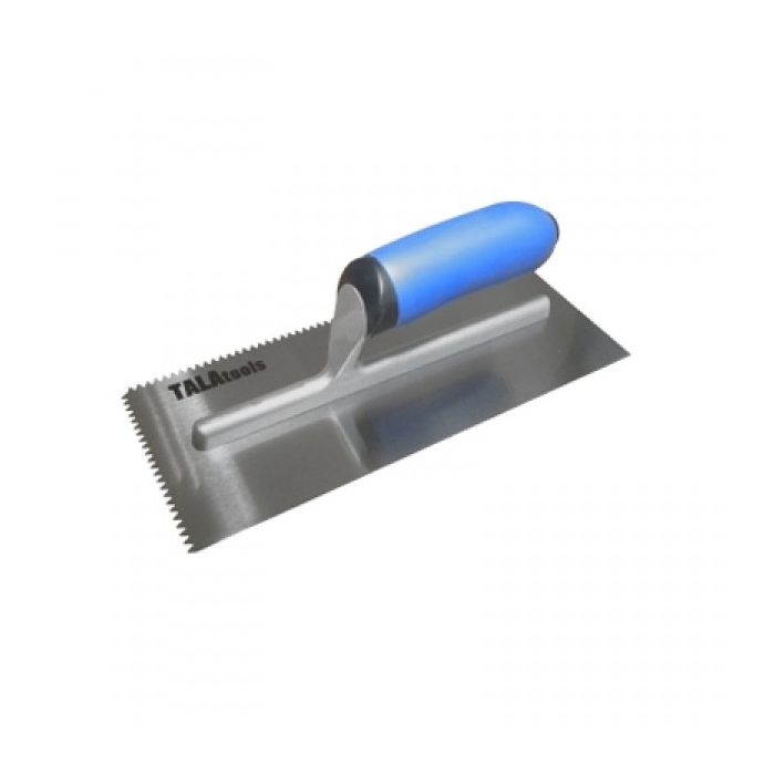 Tala V Notch Serrated Trowel Soft Grip main product photo