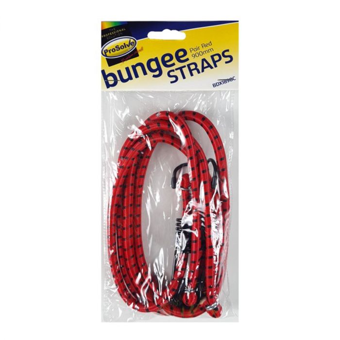 Warrior Red Bungee Straps 900mm main product photo