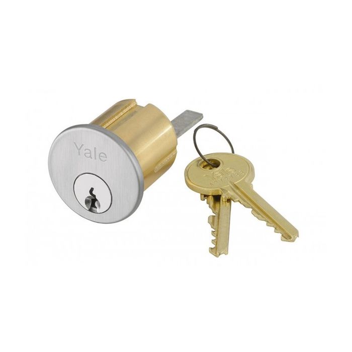 Yale 1109 Cylinder Satin Chrome main product photo