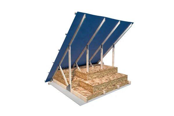 Installing Knauf Loft Roll 44 between 400mm joists