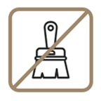 Low maintenance no-painting required decking icon
