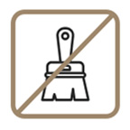 Low maintenance no-painting decking icon