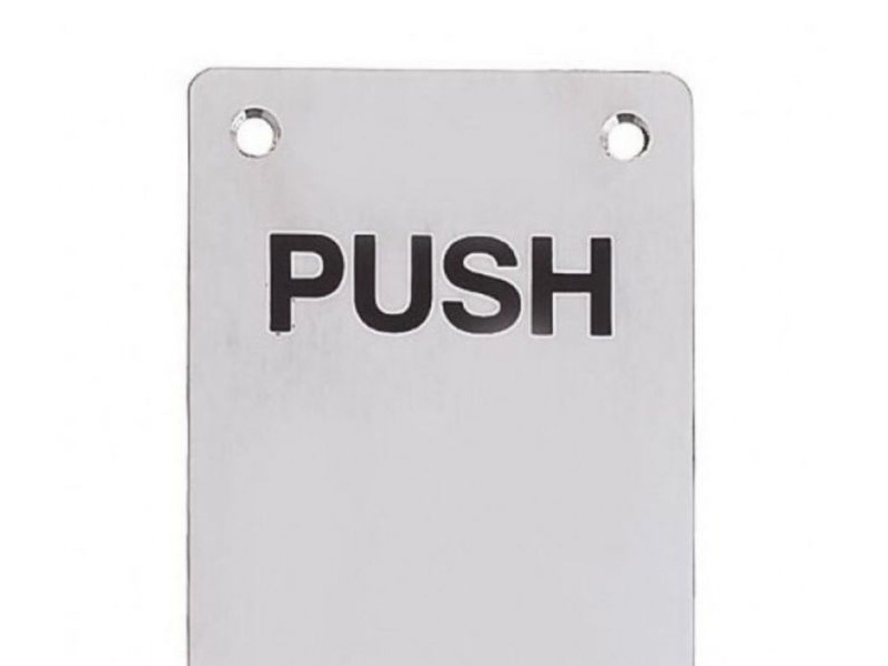 Push Plates & Kick Plates