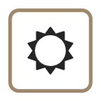UV resistant sun protection decking icon